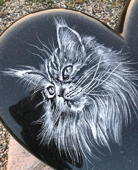 marbre chat